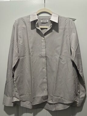 Lands' End no iron Striped Button-Down Shirt
